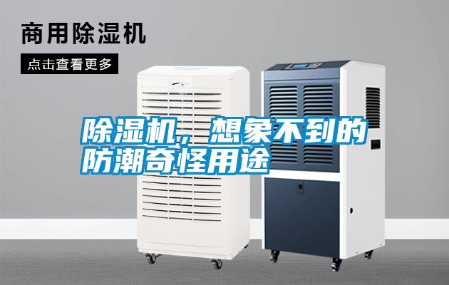 除濕機(jī)，想象不到的防潮奇怪用途