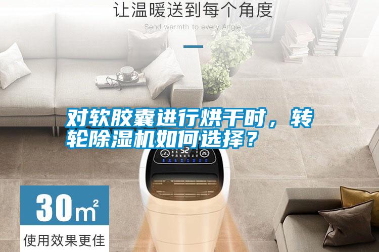 對(duì)軟膠囊進(jìn)行烘干時(shí)，轉(zhuǎn)輪除濕機(jī)如何選擇？