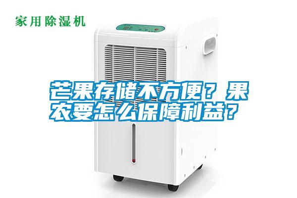 芒果存儲不方便？果農(nóng)要怎么保障利益？