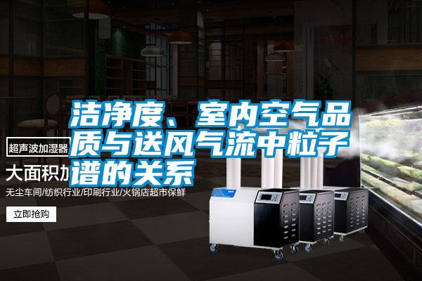 潔凈度、室內(nèi)空氣品質與送風氣流中粒子譜的關系