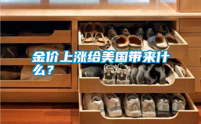 金價上漲給美國帶來什么？