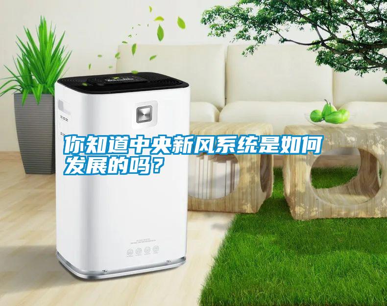 你知道中央新風(fēng)系統(tǒng)是如何發(fā)展的嗎？