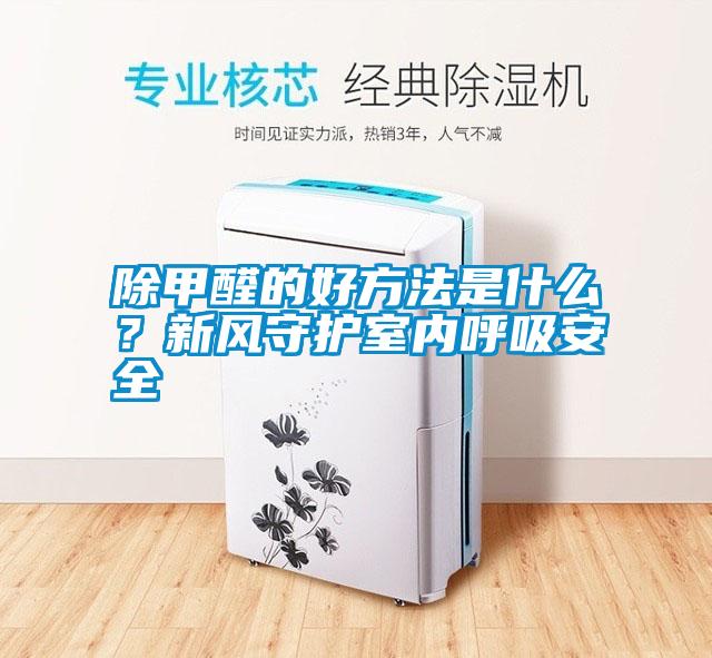 除甲醛的好方法是什么？新風守護室內(nèi)呼吸安全