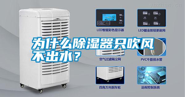 為什么除濕器只吹風不出水？
