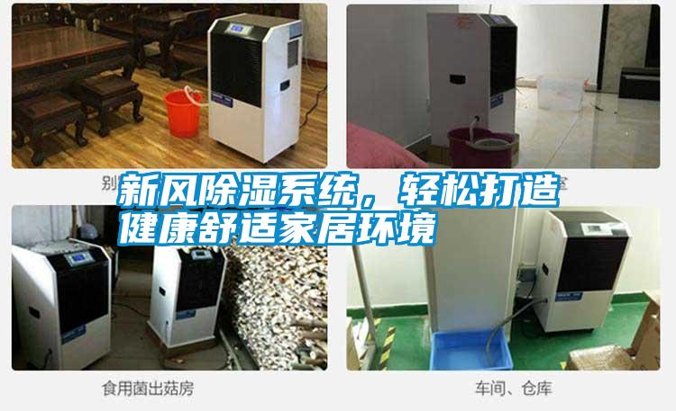 新風(fēng)除濕系統(tǒng)，輕松打造健康舒適家居環(huán)境