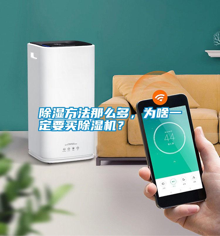 除濕方法那么多，為啥一定要買除濕機？