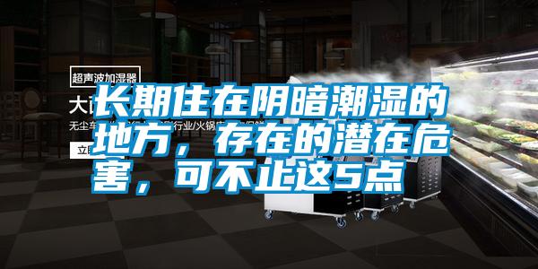 長期住在陰暗潮濕的地方，存在的潛在危害，可不止這5點