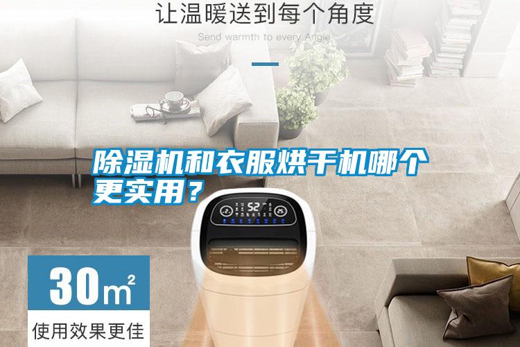除濕機(jī)和衣服烘干機(jī)哪個更實用？