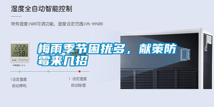 梅雨季節(jié)困擾多，獻策防霉來幾招