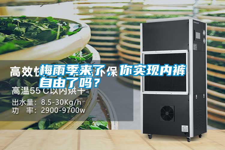梅雨季來(lái)了，你實(shí)現(xiàn)內(nèi)褲自由了嗎？
