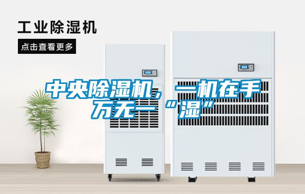 中央除濕機(jī)，一機(jī)在手萬無一“濕”