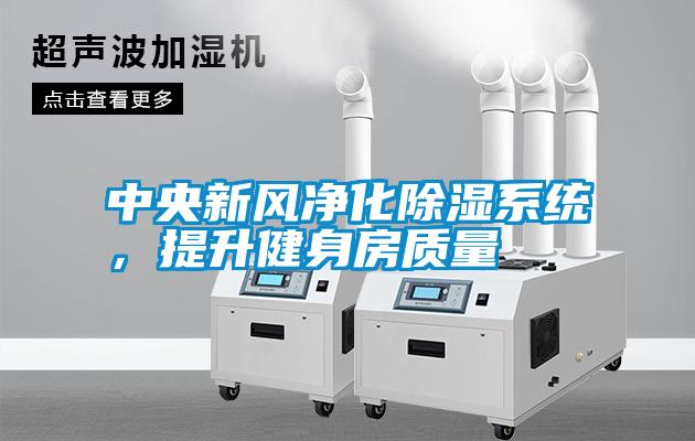 中央新風(fēng)凈化除濕系統(tǒng)，提升健身房質(zhì)量