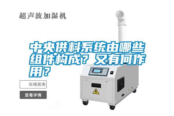 中央供料系統(tǒng)由哪些組件構(gòu)成？又有何作用？