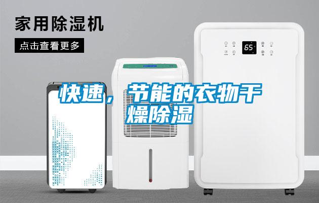 快速，節(jié)能的衣物干燥除濕