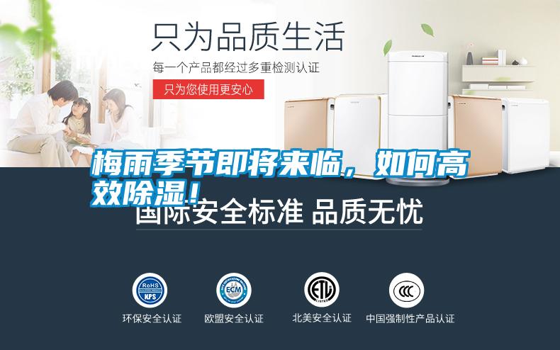 梅雨季節(jié)即將來臨，如何高效除濕！
