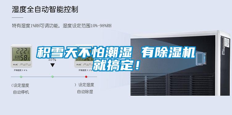 積雪天不怕潮濕 有除濕機(jī)就搞定！
