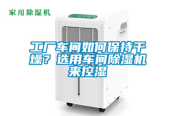 工廠車間如何保持干燥？選用車間除濕機(jī)來(lái)控濕