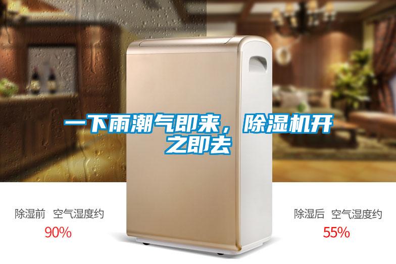 一下雨潮氣即來，除濕機(jī)開之即去