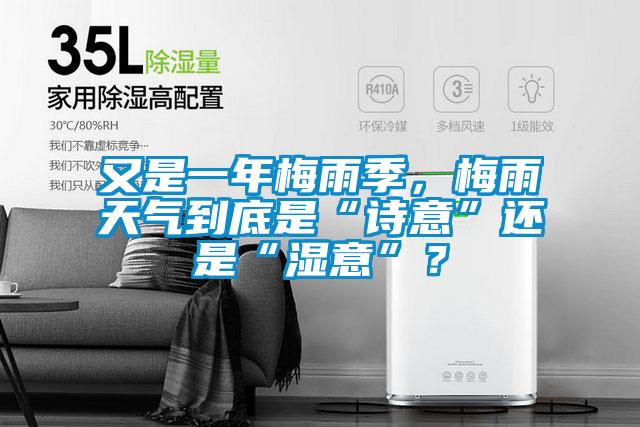 又是一年梅雨季，梅雨天氣到底是“詩(shī)意”還是“濕意”？