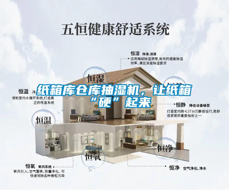 紙箱庫倉庫抽濕機(jī)，讓紙箱“硬”起來