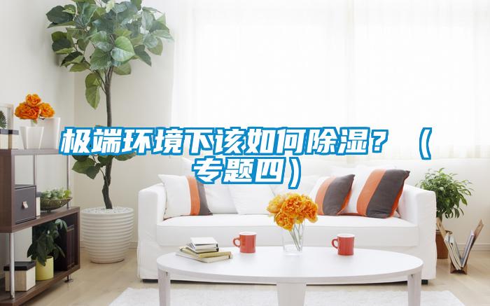 極端環(huán)境下該如何除濕？（專題四）