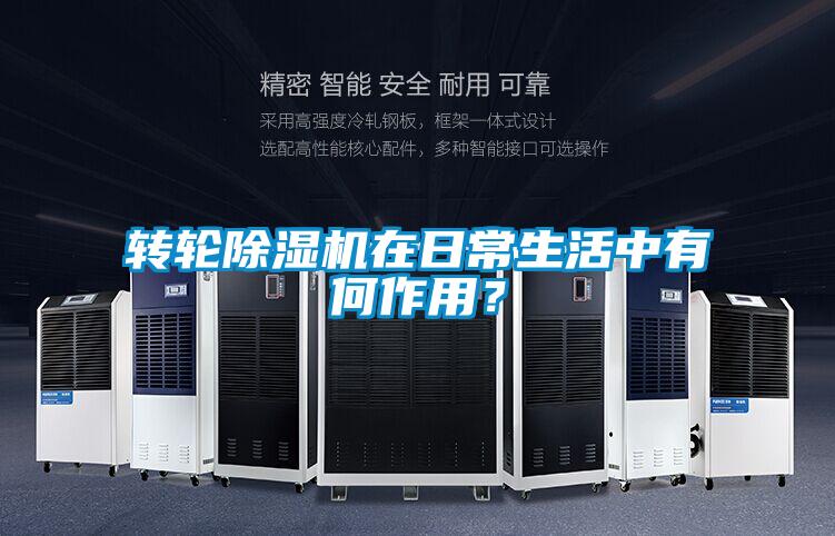 轉(zhuǎn)輪除濕機(jī)在日常生活中有何作用？