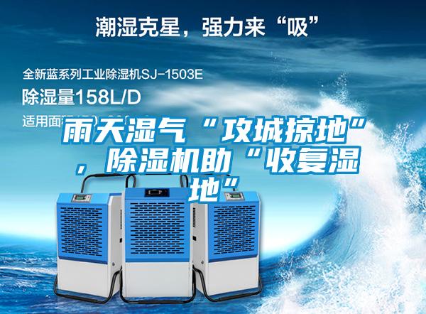 雨天濕氣“攻城掠地”，除濕機助“收復(fù)濕地”