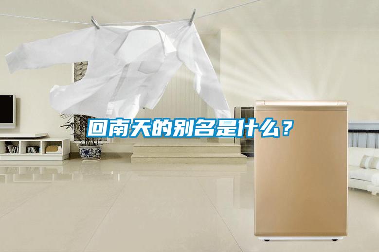 回南天的別名是什么？