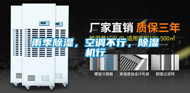 雨季除濕，空調(diào)不行，除濕機行