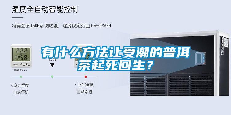 有什么方法讓受潮的普洱茶起死回生？