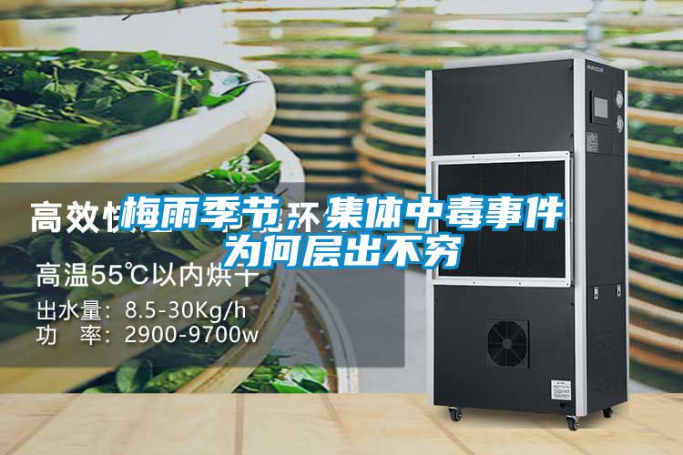 梅雨季節(jié)，集體中毒事件為何層出不窮