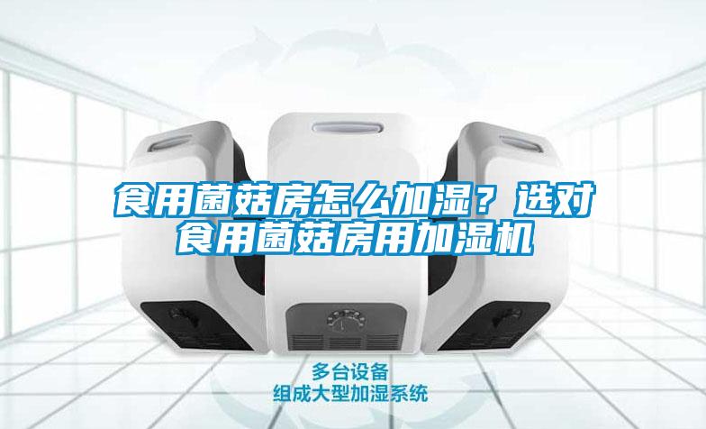 食用菌菇房怎么加濕？選對(duì)食用菌菇房用加濕機(jī)