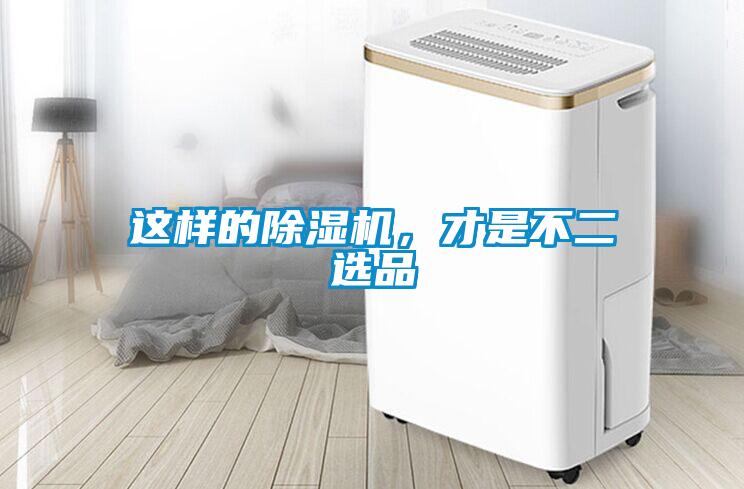 這樣的除濕機，才是不二選品