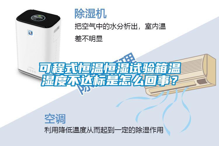 可程式恒溫恒濕試驗(yàn)箱溫濕度不達(dá)標(biāo)是怎么回事？