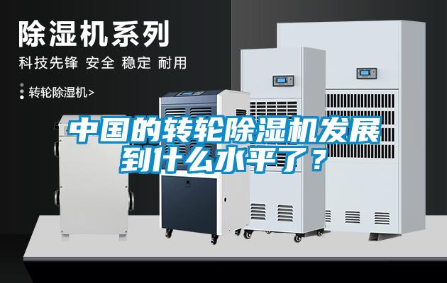 中國的轉(zhuǎn)輪除濕機(jī)發(fā)展到什么水平了？
