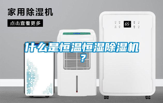 什么是恒溫恒濕除濕機(jī)？