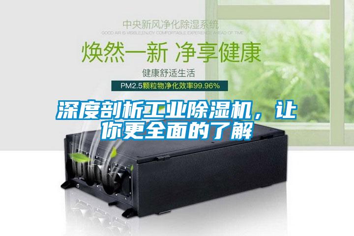 深度剖析工業(yè)除濕機(jī)，讓你更全面的了解