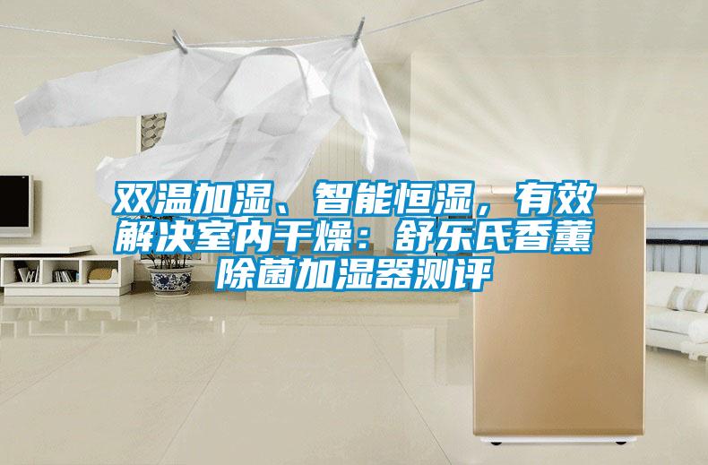 雙溫加濕、智能恒濕，有效解決室內(nèi)干燥：舒樂氏香薰除菌加濕器測(cè)評(píng)
