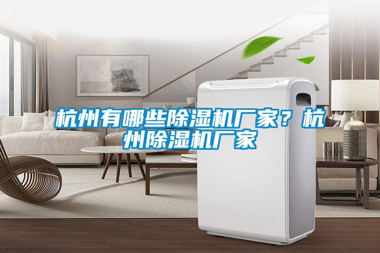 杭州有哪些除濕機(jī)廠家？杭州除濕機(jī)廠家