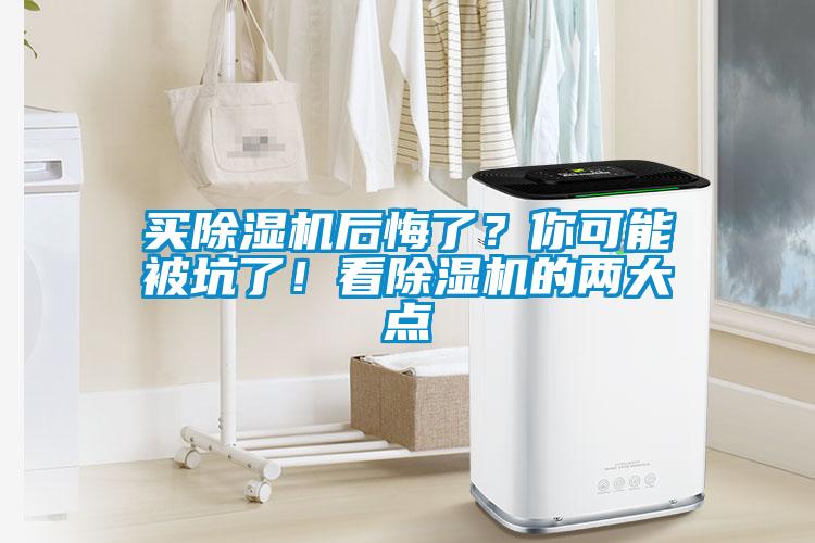 買(mǎi)除濕機(jī)后悔了？你可能被坑了！看除濕機(jī)的兩大點(diǎn)