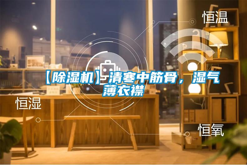 【除濕機(jī)】清寒中筋骨，濕氣薄衣襟
