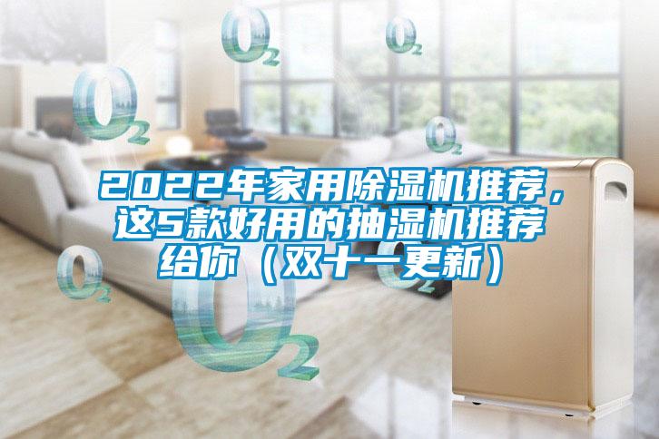 2022年家用除濕機推薦，這5款好用的抽濕機推薦給你（雙十一更新）