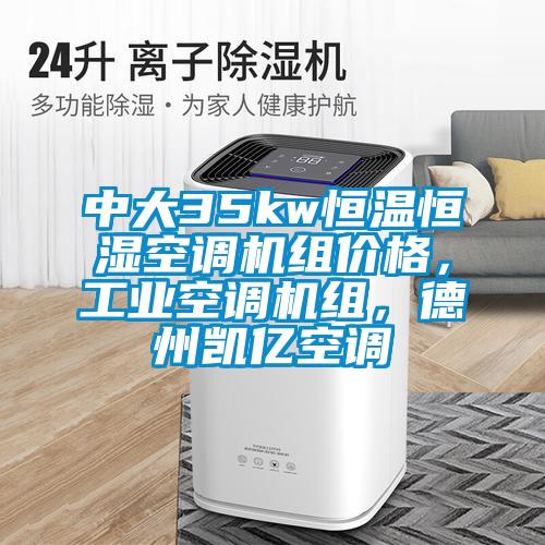 中大35kw恒溫恒濕空調(diào)機(jī)組價(jià)格，工業(yè)空調(diào)機(jī)組，德州凱億空調(diào)