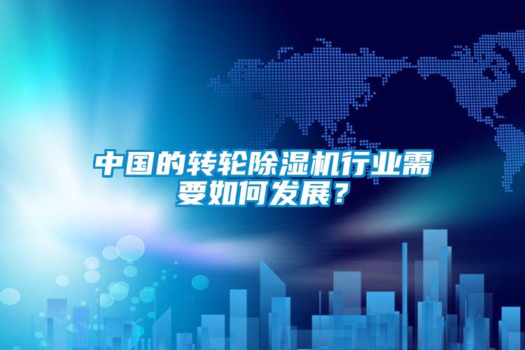 中國的轉(zhuǎn)輪除濕機(jī)行業(yè)需要如何發(fā)展？
