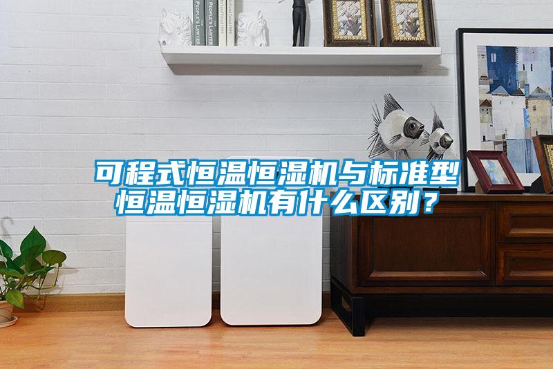 可程式恒溫恒濕機與標準型恒溫恒濕機有什么區(qū)別？