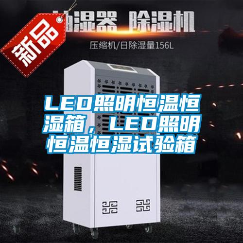 LED照明恒溫恒濕箱，LED照明恒溫恒濕試驗(yàn)箱