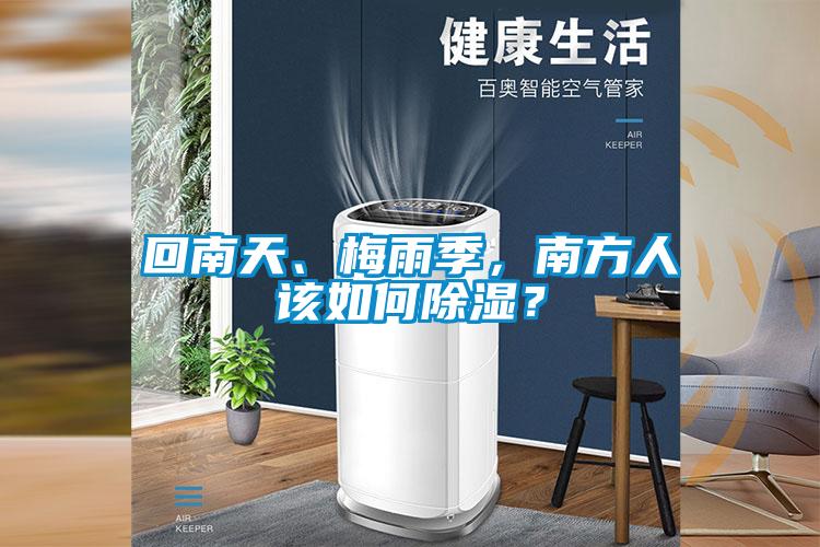 回南天、梅雨季，南方人該如何除濕？