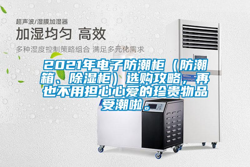 2021年電子防潮柜（防潮箱、除濕柜）選購攻略，再也不用擔心心愛的珍貴物品受潮啦。
