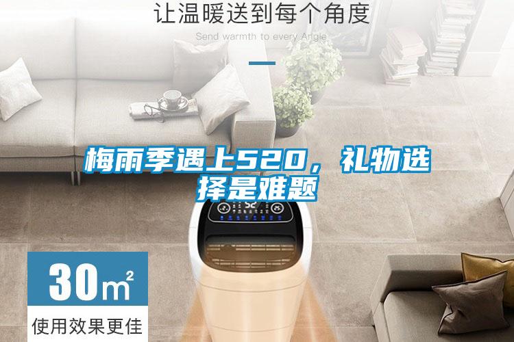 梅雨季遇上520，禮物選擇是難題