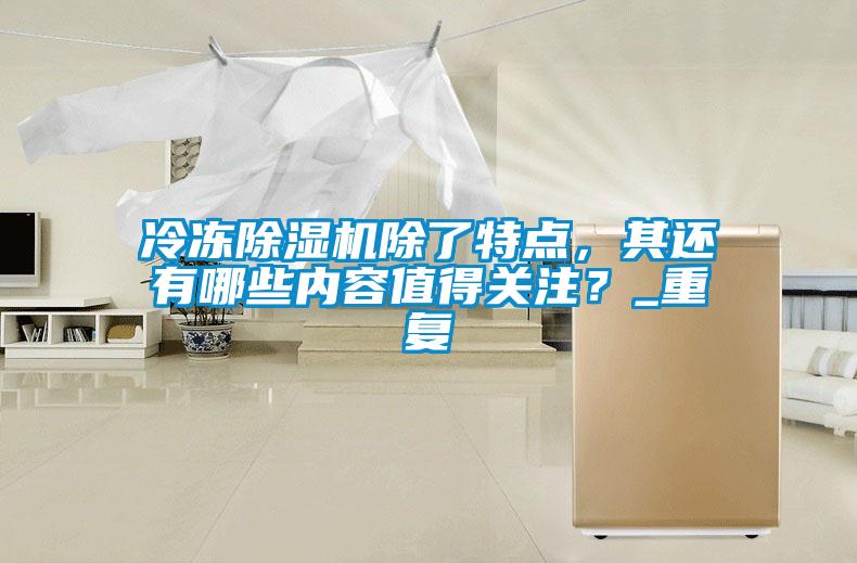 冷凍除濕機(jī)除了特點(diǎn)，其還有哪些內(nèi)容值得關(guān)注？_重復(fù)
